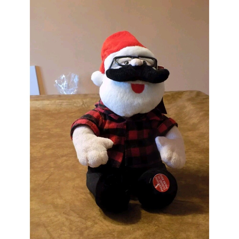 Christmas Animated Santa Claus Sings Shake It By Metro Station